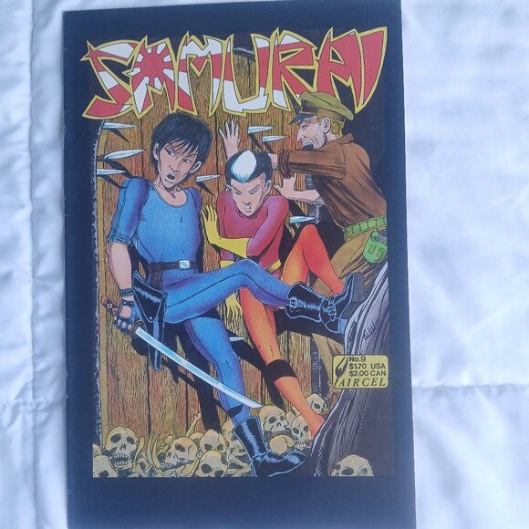 SAMURAI No. 9 vol.1 September 1986 Aircel Comics VF+Barry Blair - Picture 1 of 2